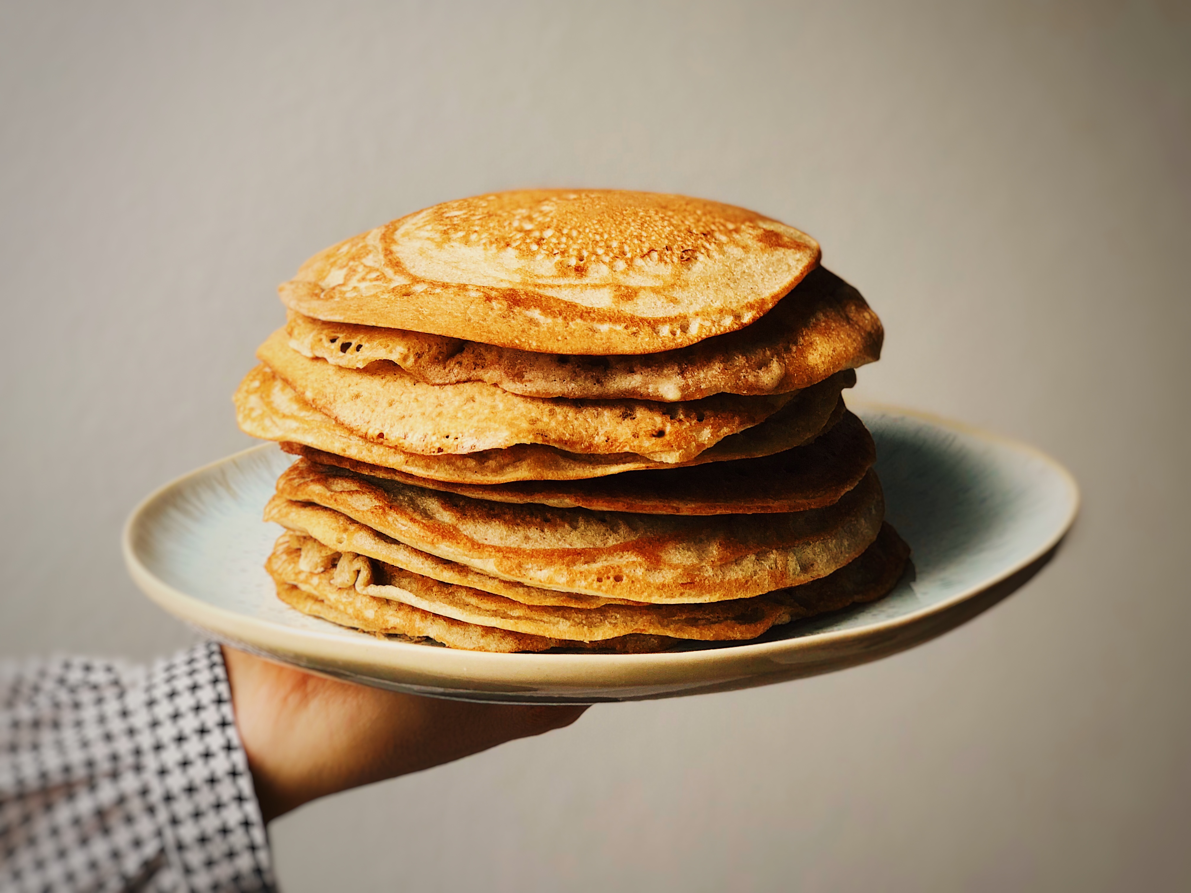 Pancakes aus Buchweizenmehl - Plantiness