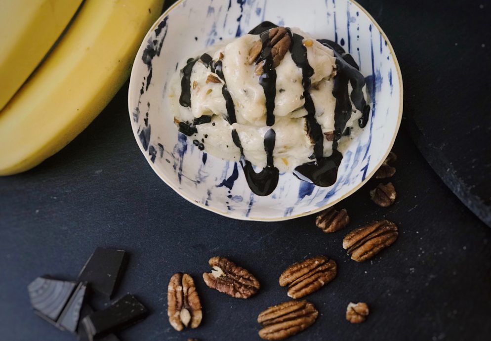 Süßkartoffel-Heidelbeer-Dessert: vegan & einfach