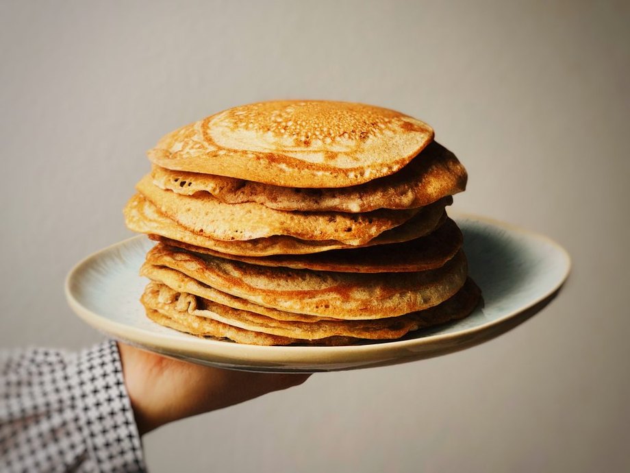 Meine besten veganen Bananen-Pancakes